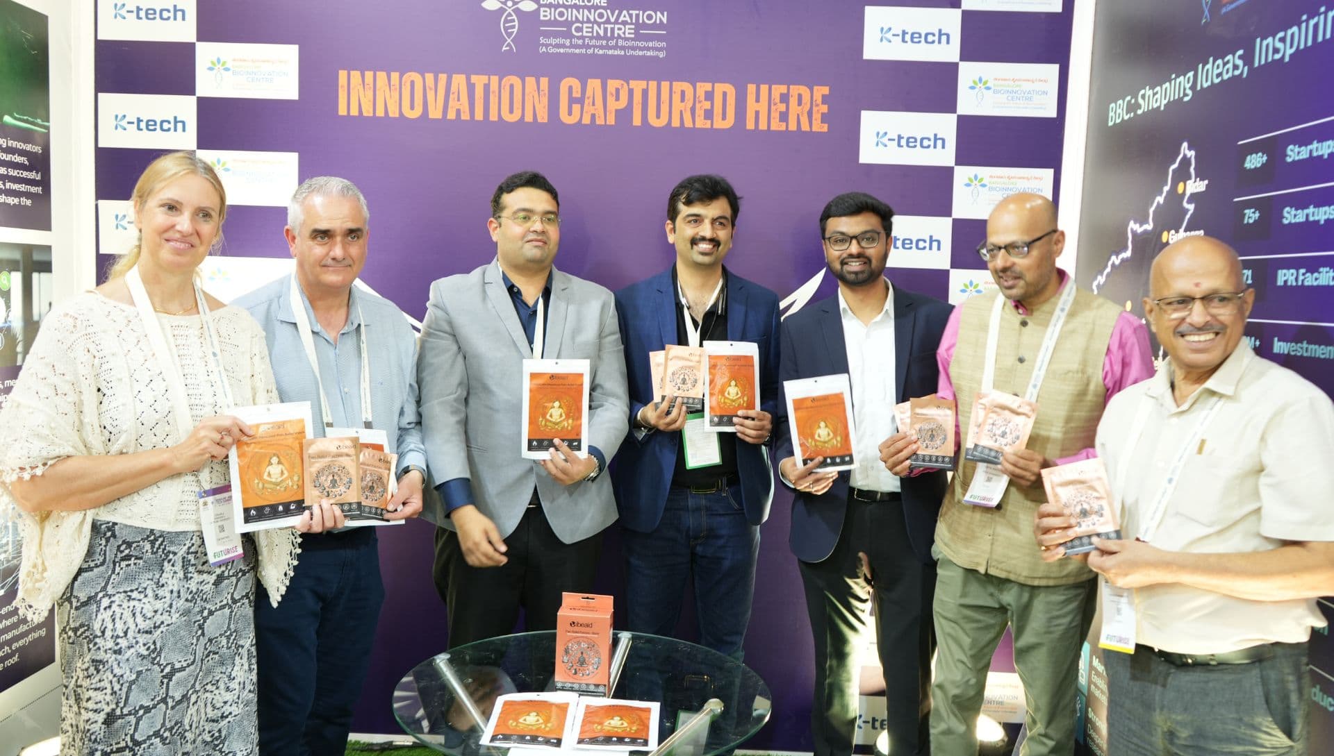 Launch of 8 Startup Products at Bangalore Tech Summit 2025